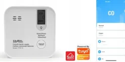 Kulilte detektor sensor WiFi TUYA CTW-10 GARDI Zamel app