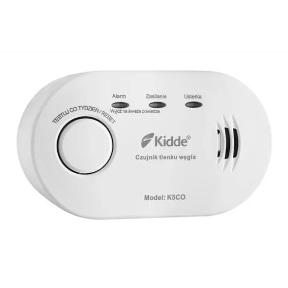 Kuliltedetektor Kidde K5CO Hvid