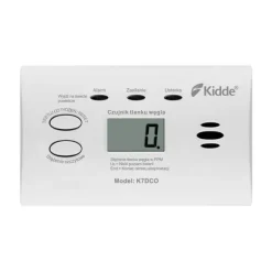 Kuliltedetektor Kidde K7DCO med display Hvid