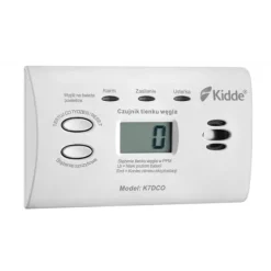 Kuliltedetektor Kidde K7DCO med display Hvid