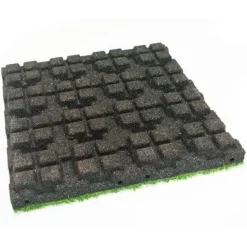 Kunstgræsflise i gummi 55 mm - 50x50 cm