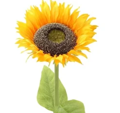 Kunstig blomst I HAVE H78cm, gul solsikke