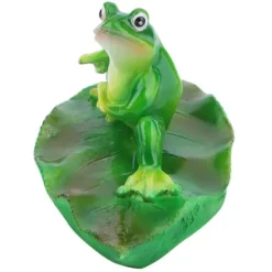 Kunstig Flydende Vandblomst Animal Pond til Hjem og Festdekoration og Ferie