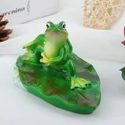 Kunstig Flydende Vandblomst Animal Pond til Hjem og Festdekoration og Ferie