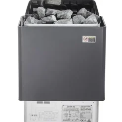 8KW Elektrisk Saunavarmer, Digital Controller, Til 8-12 m³, Ideel til hjemme spa, Effektiv og energieffektiv varmeenhed
