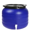 100L RUND PLASTIKTØNDE MED HÅN - SU-B-100L+KR