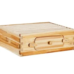 Langstroth Medium Biavl Kittet, 10 Rammer, Akryl Biavlsvinduer, Holdbar Konstruktion, Let at Montere