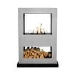 Lasize BB bio-ethanol tunnelpejs - Betonlook - Pejs med hjul - 3 KW varme