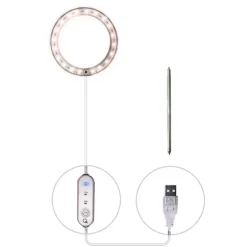 LED Grow Light ABS 5V 53.55lm/w Enkelthoved Gul Full Spectrum Plant Grow Light