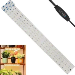 LED Grow Light med EU-adapter