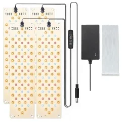 LED lyspanel til planter - EU-stikadapter