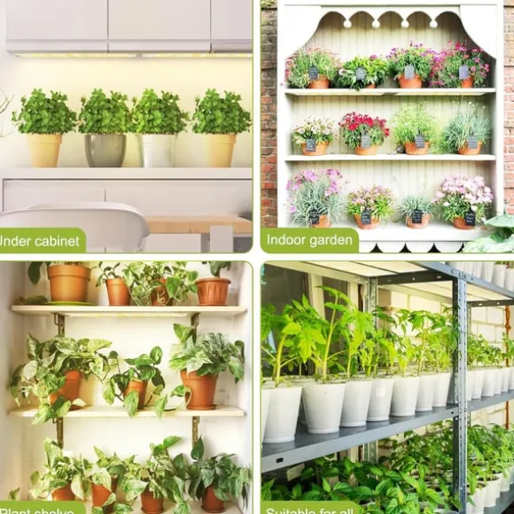 LED lyspanel til planter - EU-stikadapter
