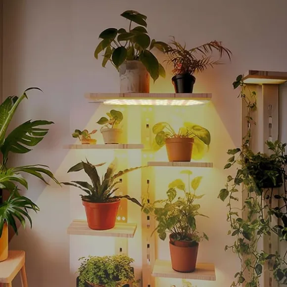 LED lyspanel til planter - EU-stikadapter
