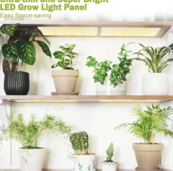 LED lyspaneler til planter - EU-adapter