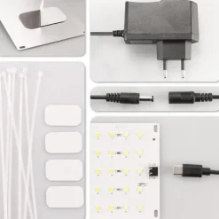 LED lyspaneler til planter - EU-adapter