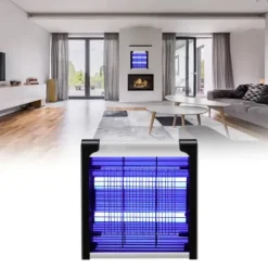 LED mygglampa Mosquito Killer Light Insekt myggavvisad lampa för hushållskontor CN 220V