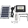 100LED Outdoor Solar Flood Light IP67 Vattentät Solar Vägglampa Fjärrkontroll Gatulampa för trädgård 40W