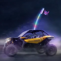 LED piskelys, 3 ft, 31x920 mm, RGB, vandtæt, spiral, belysning