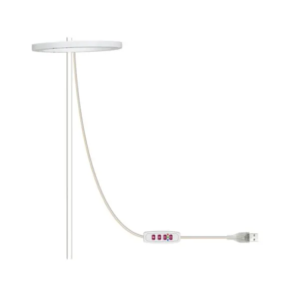 LED Plant Grow Light 5 dimbara lägen Timing USB LED-växtlampa för suckulenter krukväxter