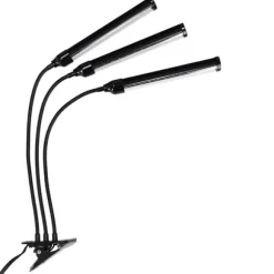 LED plantevækstlampe 72 dioder TIMER 25 W hjemmeplantedyrkning uden netadapter