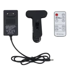 LED Plantevækstlys - Vækstlampe til Indendørs Planter - Fuldspektrum - 4 Hoveder med Klemstativ - 420 LED - 30 W - 10 Lysniveauer & 3 Timer - EU-stik | CDON