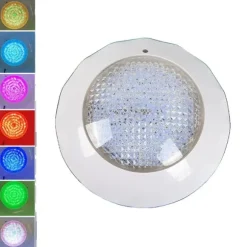 LED Svømmebassinlys, 45W RGB Farver, Vandtæt IP68,41-50V