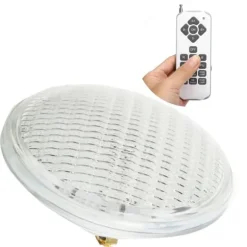 LED swimmingpool lys Farverig indlejret fortykket glas undervandslampe til Par56 lyskilde18W 1800LM