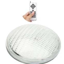 LED swimmingpool lys Farverig indlejret fortykket glas undervandslampe til Par56 lyskilde18W 1800LM