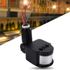 LED udendørs 90~250V 180 graders sikkerhed infrarød PIR bevægelsessensor detektor væglysafbryder