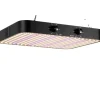 LED Vækstlampe, Dobbelt Tilstand, Fuldspektret Belysning,EU, 2000W Sort