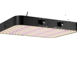 LED Vækstlampe, Dobbelt Tilstand, Fuldspektret Belysning,EU, 2000W Sort