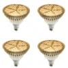 LED Vækstlys, Fuld Spektrum, Hydroponisk Lampe, 4PCS 100W