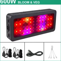LED Vækstlys, Fuld Spektrum, Indendørs Vokslampe, 600W B