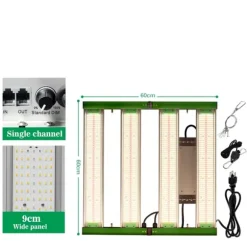 LED Vækstlys, Fuldspektrum, Dæmpbar Design,Enkelt Kanal