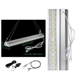 LED Vækstlys, Fuldt Spektrum, Energi Effektiv,80W