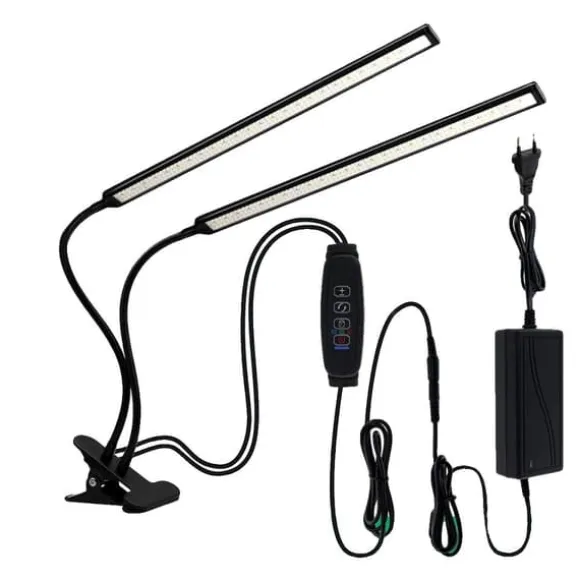 LED Vækstlys, Fuldt Spektrum, Klem-design,60W