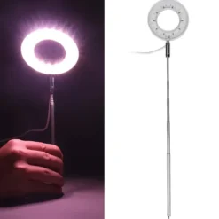 LED växtodlingslampa Full Spectrum Infällbar justerbar ljusstyrka växtfyllningslampa för inomhusväxter