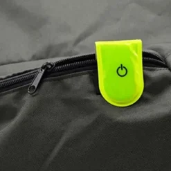 LED-lys Magnetisk Clip Sikkerhed Løb Nat Campingaktiviteter - Rød