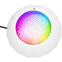 LED-poollampor DC12V/38W med fjärrkontroll IP68 Vattentät RGB Färgglad energibesparande poollampa för dammfontänpool