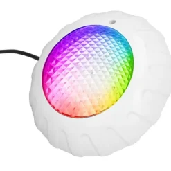LED-poollampor DC12V/38W med fjärrkontroll IP68 Vattentät RGB Färgglad energibesparande poollampa för dammfontänpool
