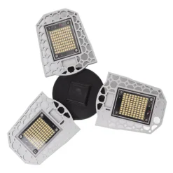 LED-vækstlampe til stueplanter - 297 LED-pærer, foldbart design med tre blade - ideel til drivhuse og sukkulenter - 100-277V