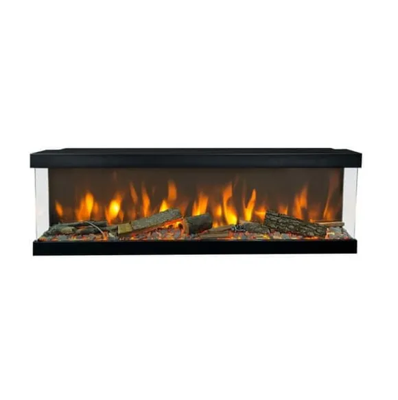 Levico 120 el-indbygningsovn - 3-sidet indbygningsovn med varme - 1400 Watt - fjernbetjening