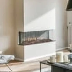 Levico 120 el-indbygningsovn - 3-sidet indbygningsovn med varme - 1400 Watt - fjernbetjening