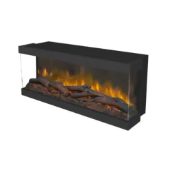Levico 120 el-indbygningsovn - 3-sidet indbygningsovn med varme - 1400 Watt - fjernbetjening