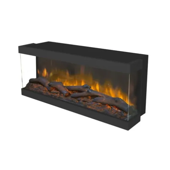 Levico 120 el-indbygningsovn - 3-sidet indbygningsovn med varme - 1400 Watt - fjernbetjening