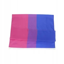 LGBT REGNBUEFLAG STOR 90x150cm BISEKSUALITET F7