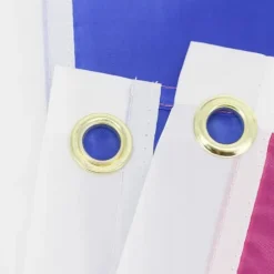 LGBT REGNBUEFLAG STOR 90x150cm BISEKSUALITET F7