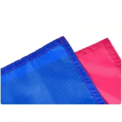LGBT REGNBUEFLAG STOR 90x150cm BISEKSUALITET F7