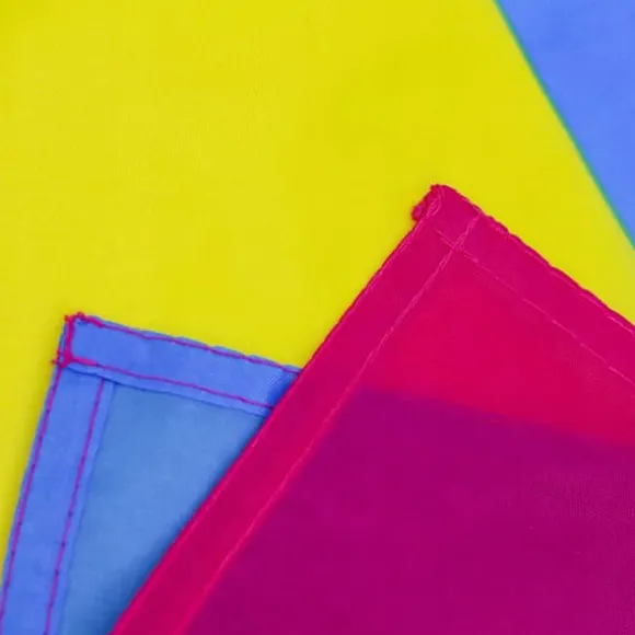 LGBT REGNBUEFLAG STOR 90x150cm PANSEKSUALITET F2