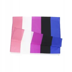 LGBT REGNBUEFLAG STOR 90x150cm GENDFLUID F4